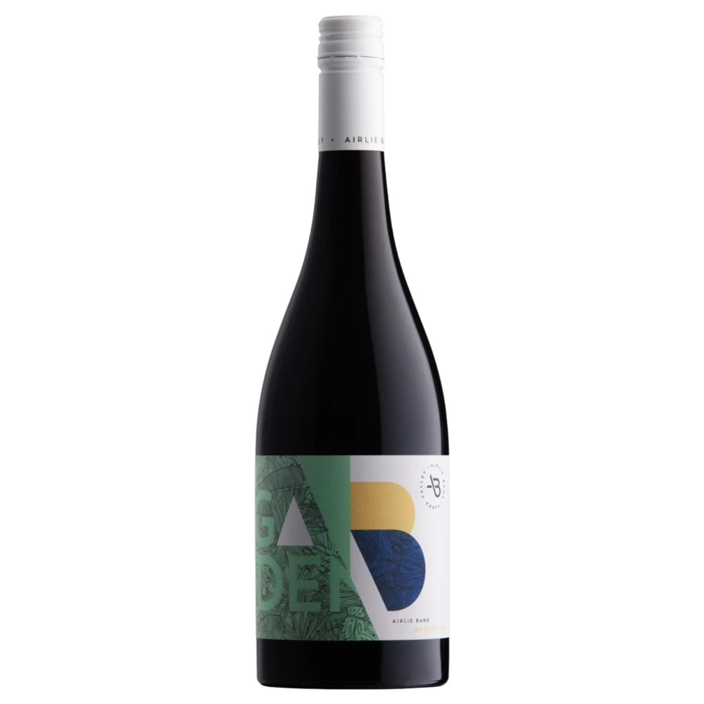 A bottle of 2023 Airlie Bank Garden Red Yarra Valley 750ml Red Wine