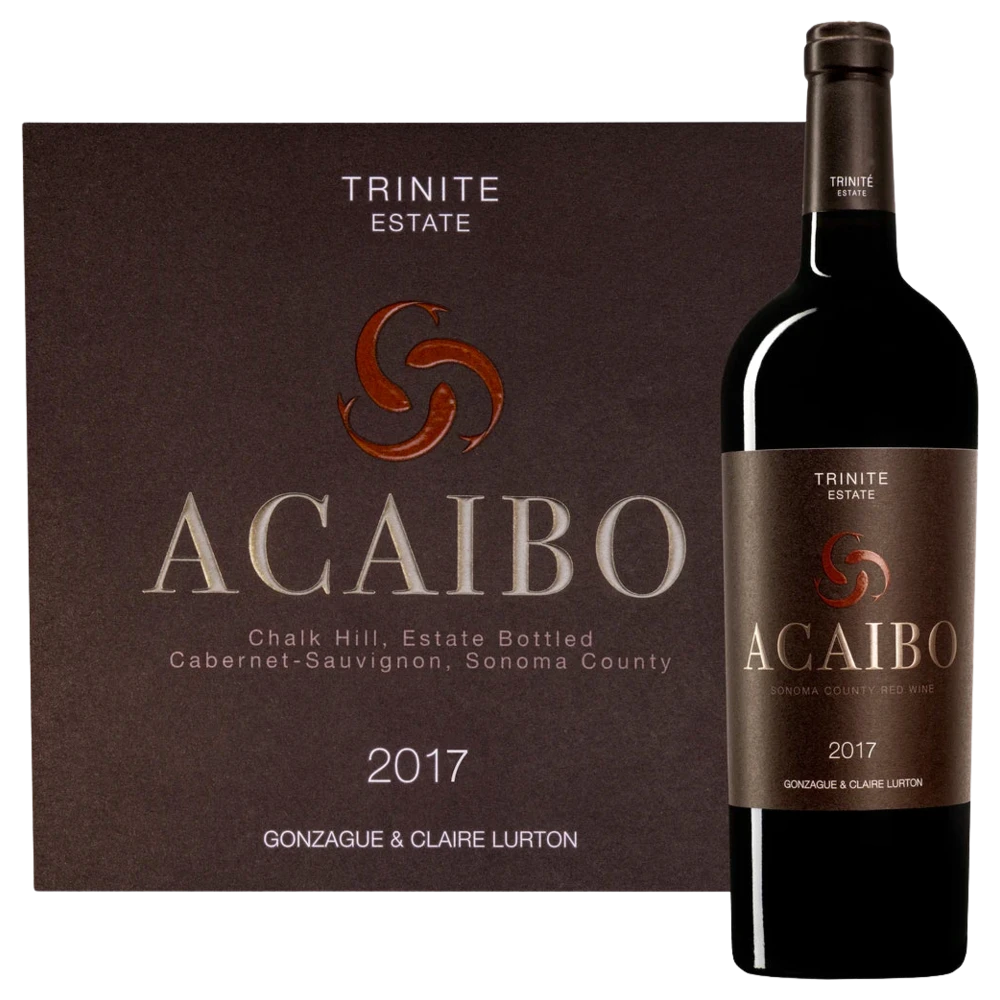 A bottle of Acaibo 2017 750ml Red Wine