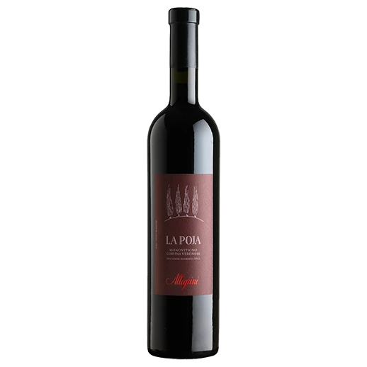 A bottle of 2018 Allegrini La Poja IGT 750ml Red Wine