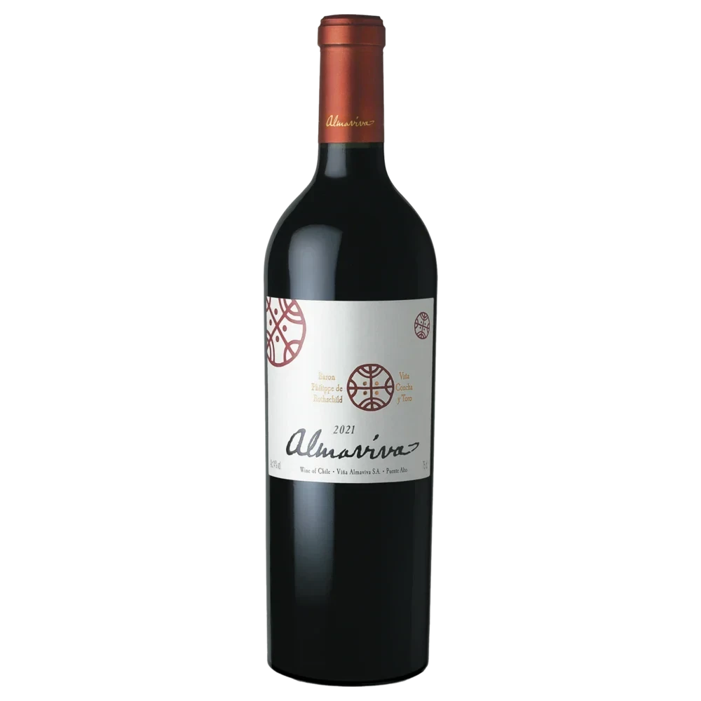 A bottle of 2010 ALMAVIVA 6000ml Red Wine