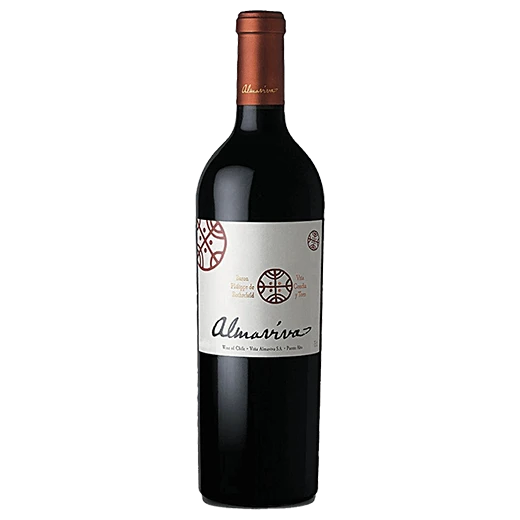 A bottle of Almaviva 2022 375ml Red Wine