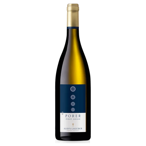 A bottle of 2023 Alois Lageder Porer Pinot Grigio 750ml White Wine