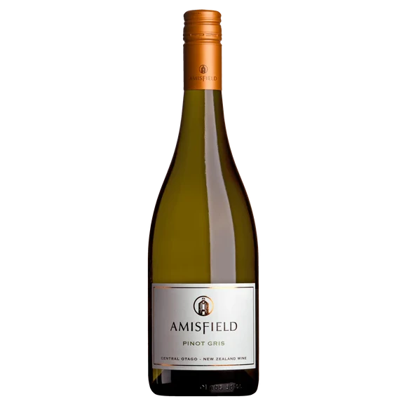 A bottle of 2023 Amisfield Pinot Gris 750ml White Wine