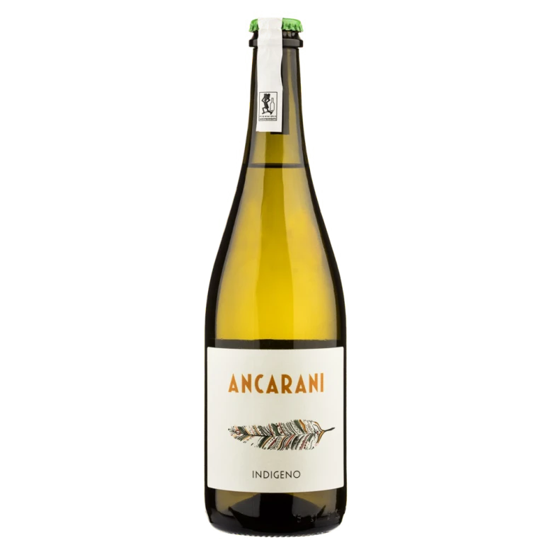 A bottle of Ancarani Indigeno IGT Pet Nat 2018 750ml White Wine