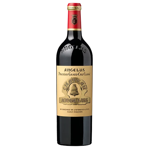 A bottle of 2021 Château Angélus Grand Cru Classé 750ml Red Wine