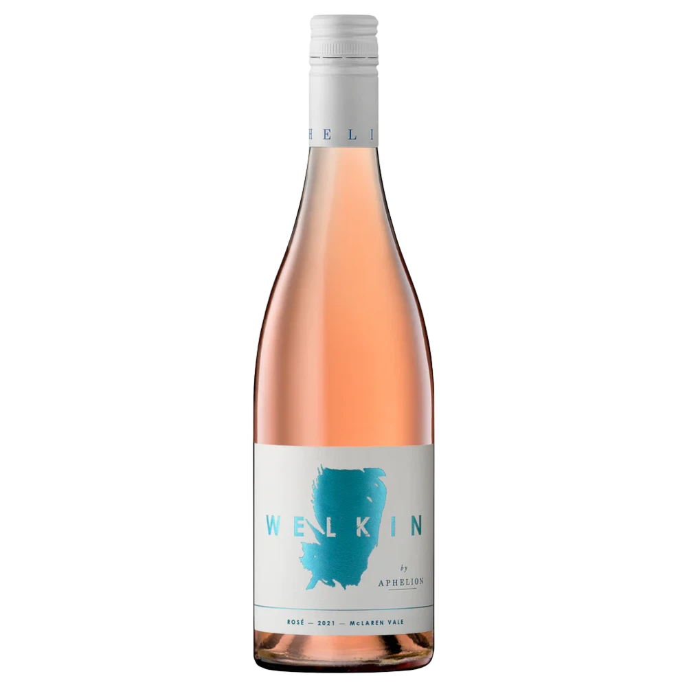A bottle of 2022 Aphelion Welkin Rose 750ml Rose Wine