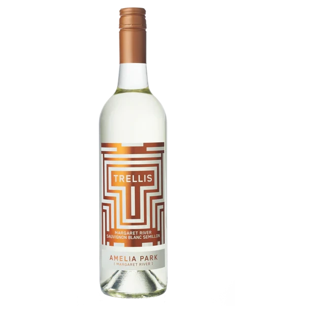 A bottle of 2024 Amelia Park Trellis Sauvignon Blanc Semillon 750ml White Wine