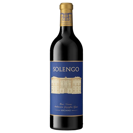 A bottle of 2020 Argiano Solengo IGT 750ml Red Wine