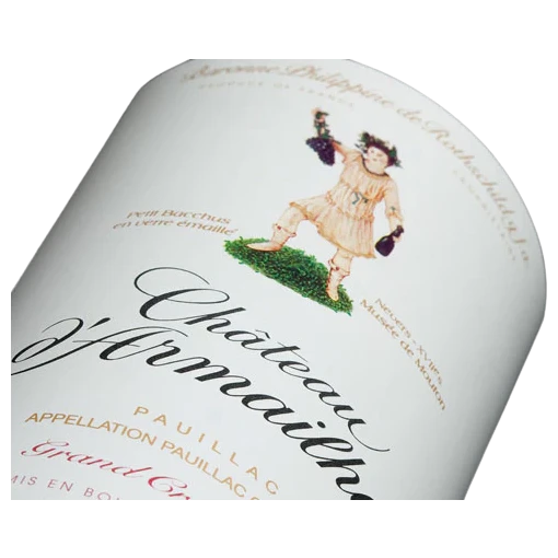 A bottle of Chateau D'Armailhac 2009 750ml Red Wine