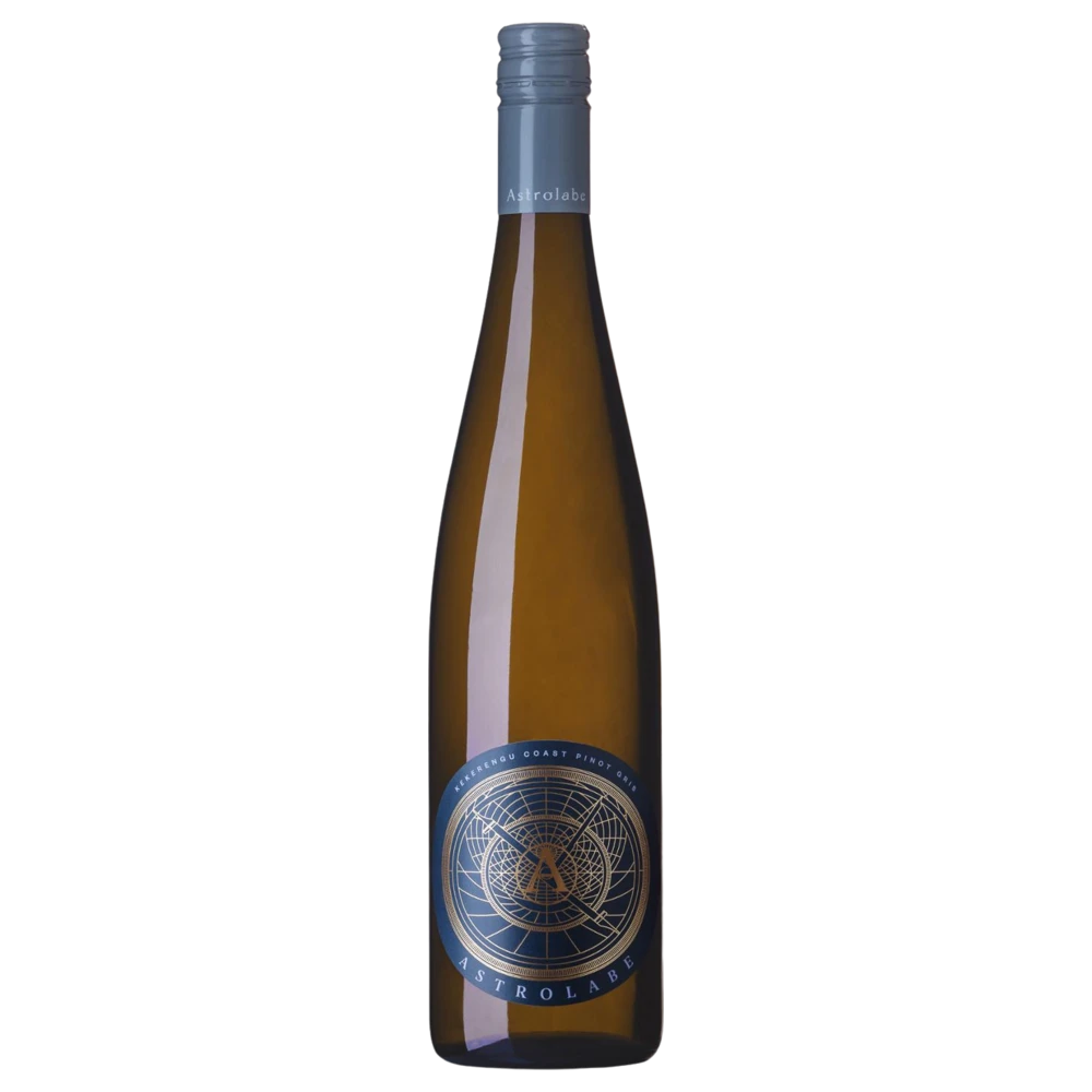 A bottle of 2022 Astrolabe Kekerengu Pinot Gris 750ml White Wine