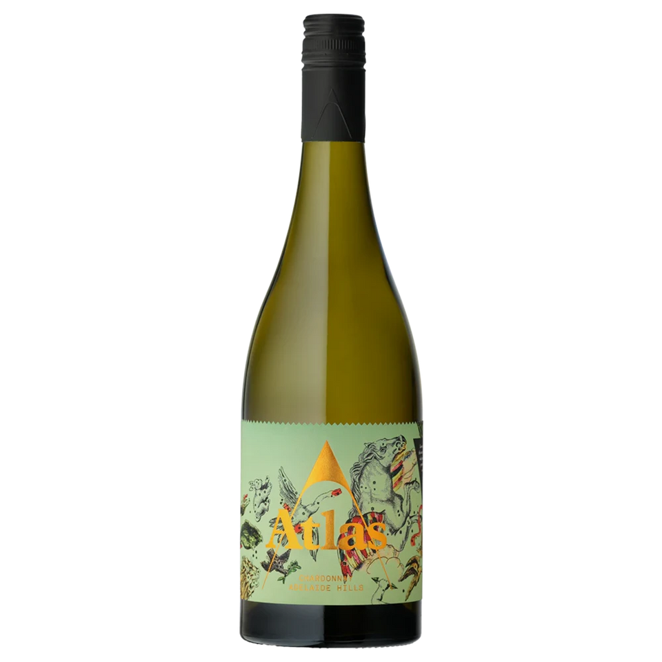 A bottle of 2023 Atlas Chardonnay 750ml White Wine