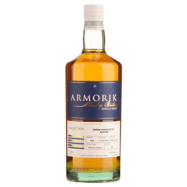A bottle of Armorik Pineau des Charentes Single Cask 58.7% 700ml