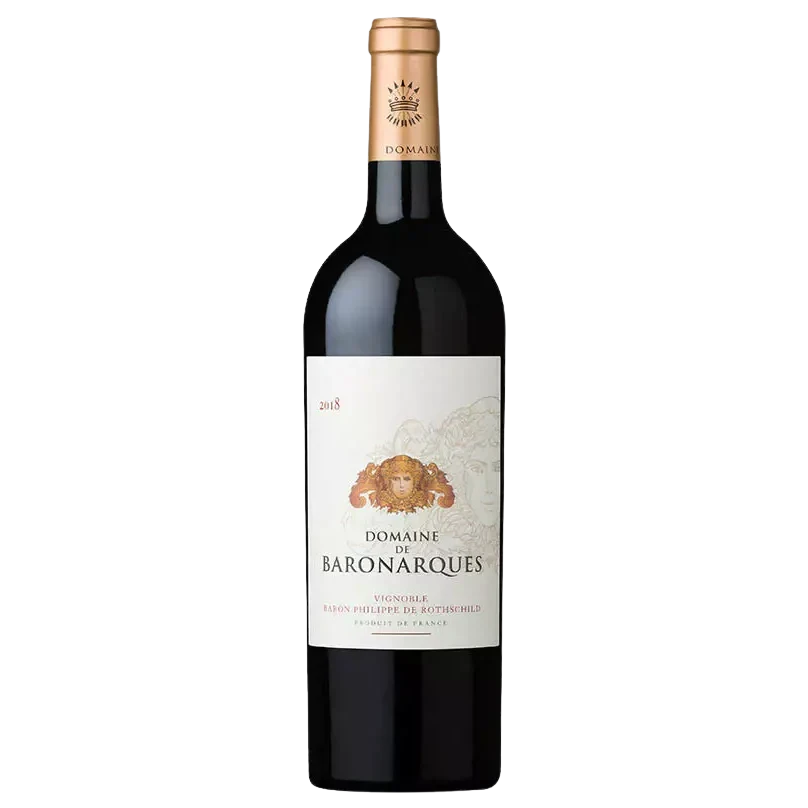 A bottle of Domaine De Baronarques Mouton Rothschild Estates Collection 2022 750ml Red Wine