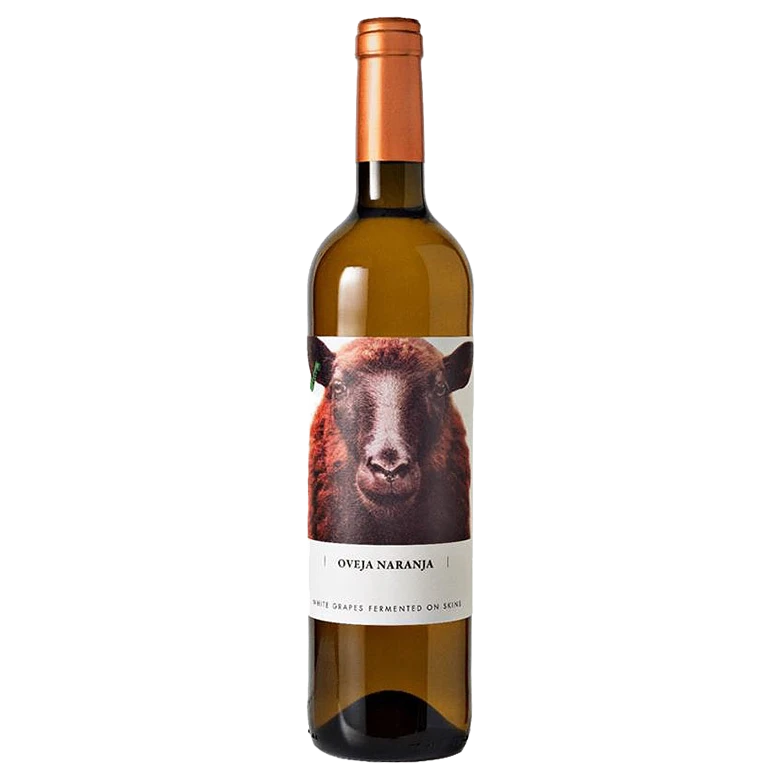 A bottle of 2023 Bodegas Fontana Oveja Naranja 750ml White Wine