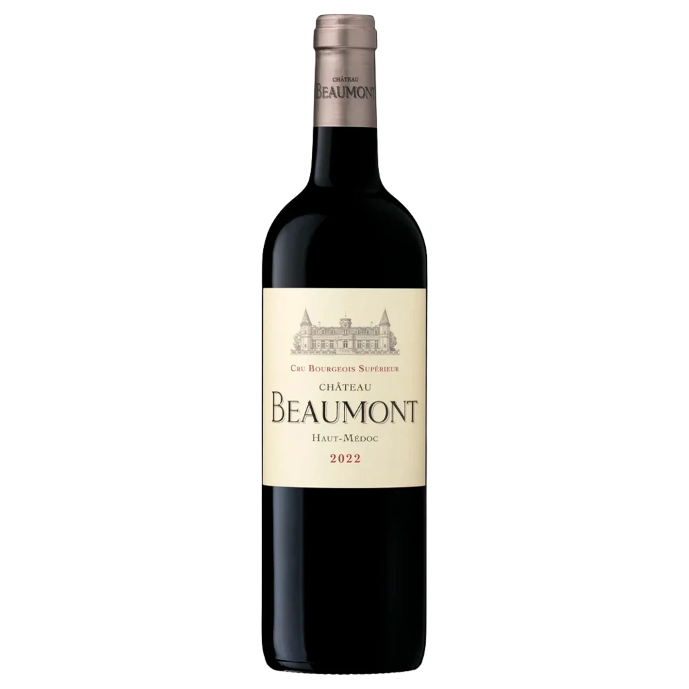 A bottle of 2021 CHATEAU BEAUMONT 750ml Red Wine