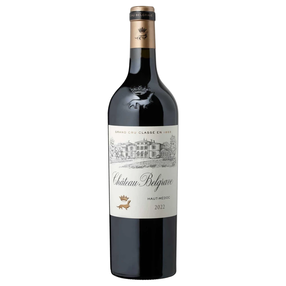 A bottle of Chateau Belgrave 2022 1500ml Red Wine