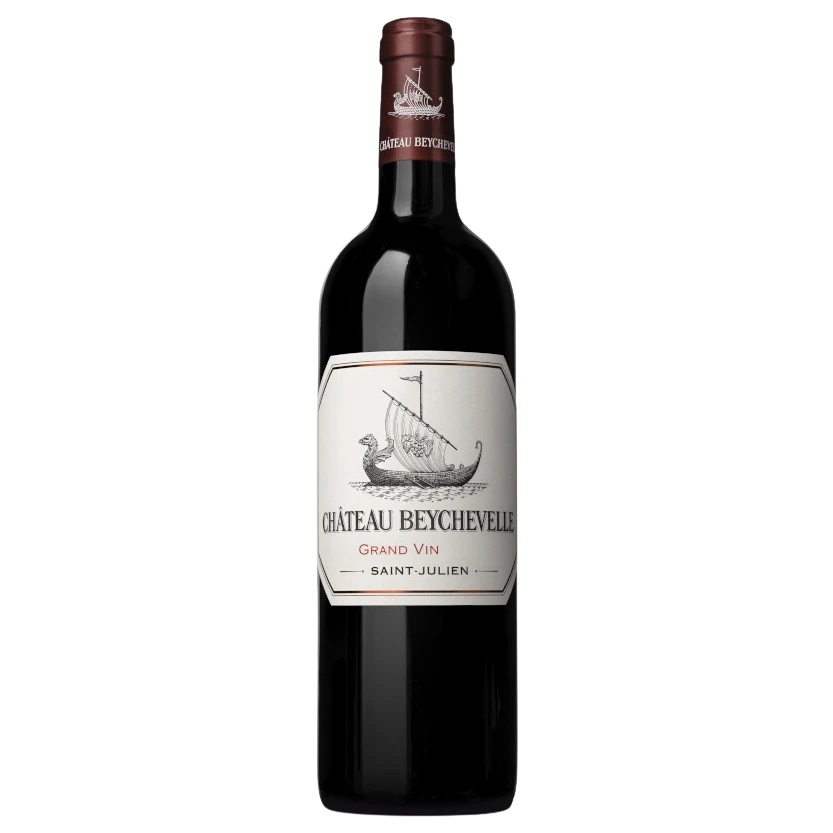 A bottle of 1970 Chateau Beychevelle Saint Julian 4Eme Cru Classe 375ml Red Wine