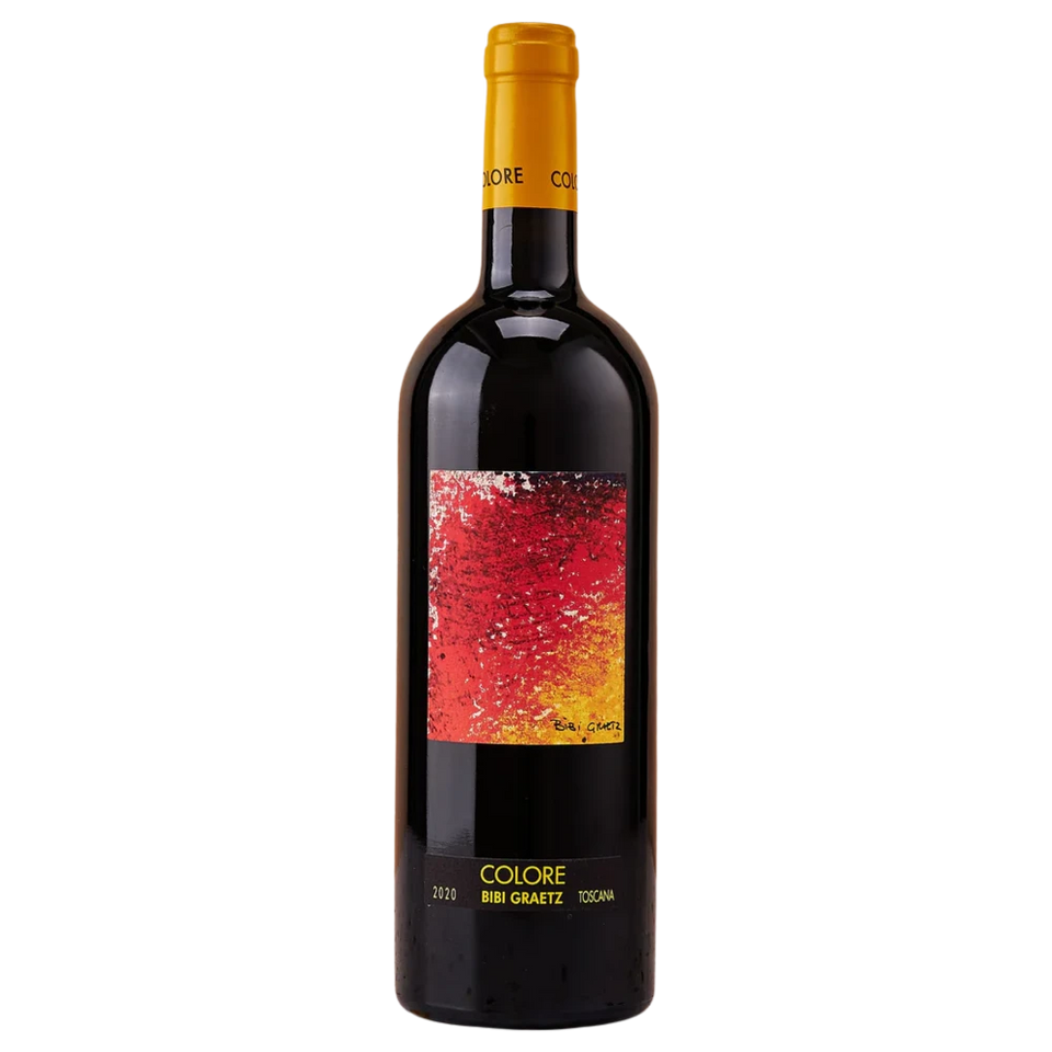 A bottle of 2021 COLORE BIBI GRAETZ 6000ml Red Wine