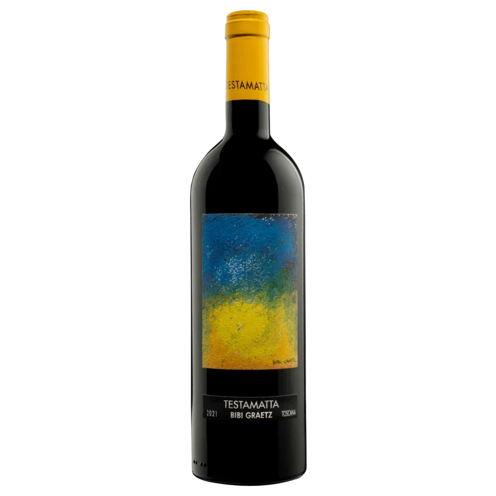 A bottle of Bibi Graetz Testamatta 2021 750ml Red Wine