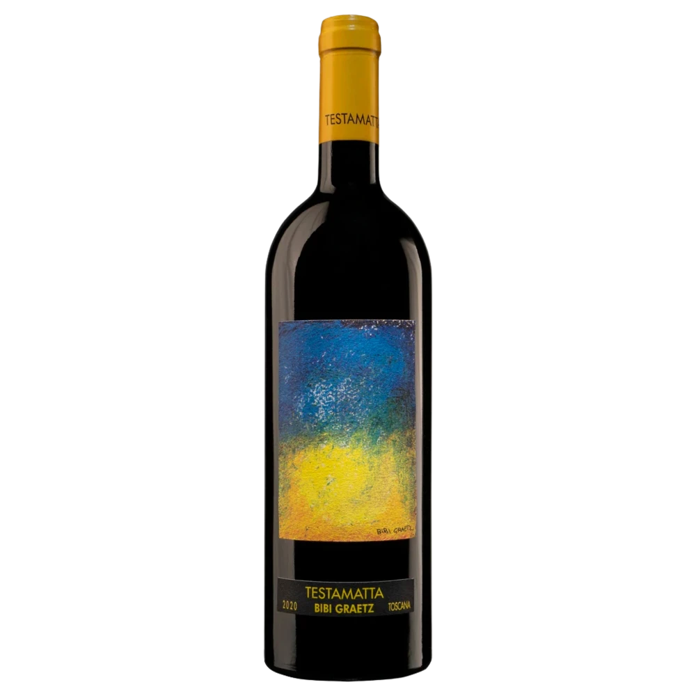 A bottle of 2022 Testamatta Bibi Graetz 750ml Red Wine