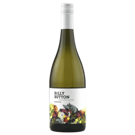 A bottle of 2023 Billiy Button Bianco 750ml White Wine
