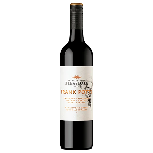A bottle of 2022 Bleasdale Vineyards Frank Potts Cabernet Blend 750ml Red Wine