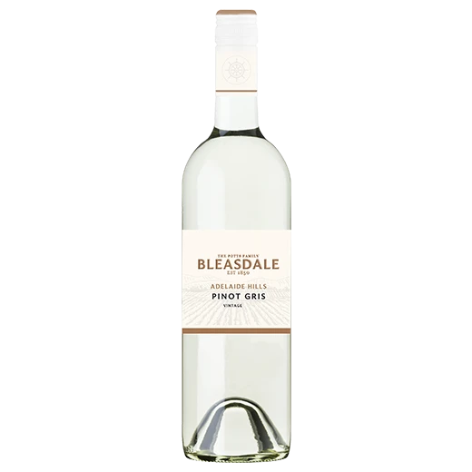 A bottle of 2025 Bleasdale Adelaide Hills Pinot Gris 750ml White Wine