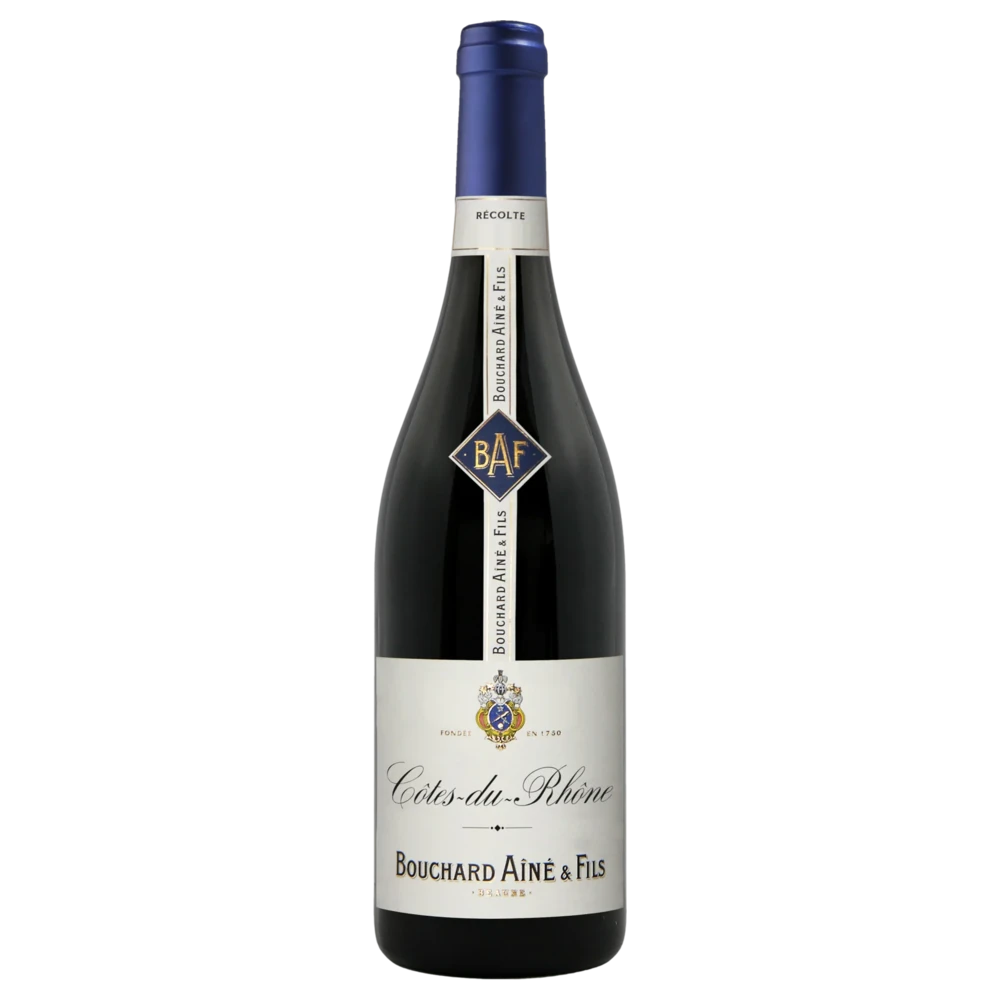 A bottle of 2023 Bouchard Aîne & Fils Cotes du Rhône 750ml Red Wine