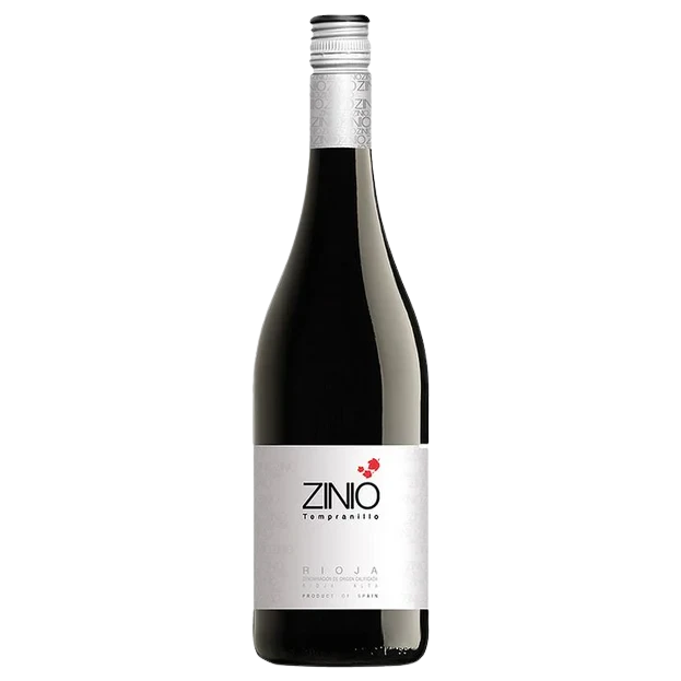 A bottle of 2023 Bodegas Patrocinio Zinio Tempranillo 750ml Red Wine
