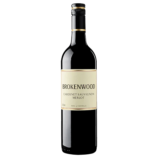 A bottle of 2023 Brokenwood Cabernet Merlot 750ml Red Wine
