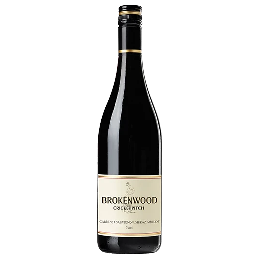 A bottle of 2022 Brokenwood Cricket Pitch Red 750ml Red Wine
