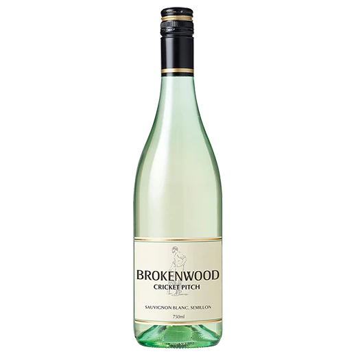 A bottle of 2024 Brokenwood Cricket Pitch White 750ml White Wine