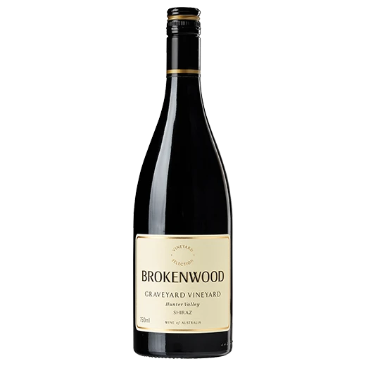 A bottle of 2022 Brokenwood Graveyard Vineyard Shiraz 750ml Red Wine