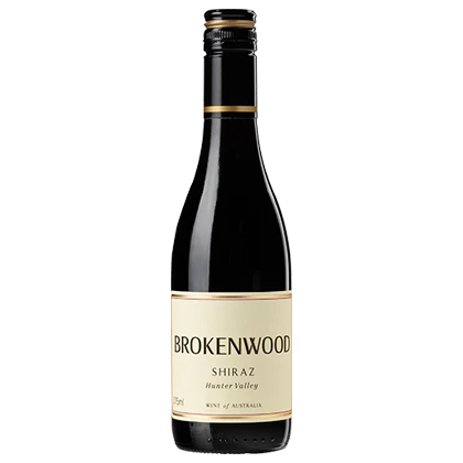 A bottle of 2022 Brokenwood Hunter Valley Shiraz 375ml Red Wine