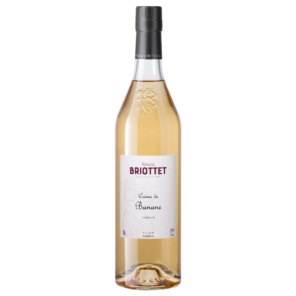 A bottle of Briottet Banana Liqueur 25% 700ML 700ml