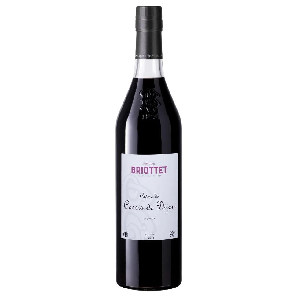 A bottle of Briottet Creme de Cassis de Dijon 20% 700ML 700ml