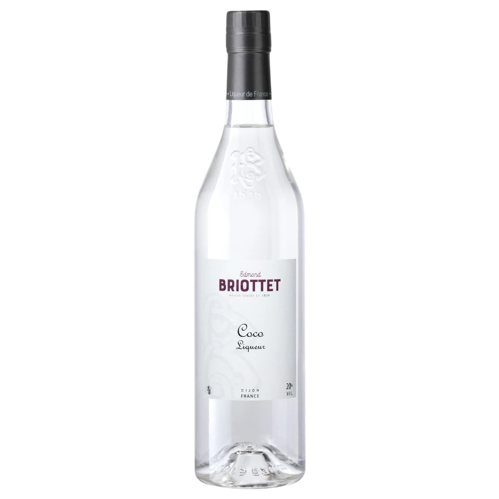 A bottle of Briottet Coconut Liqueur 20% 700ML 700ml