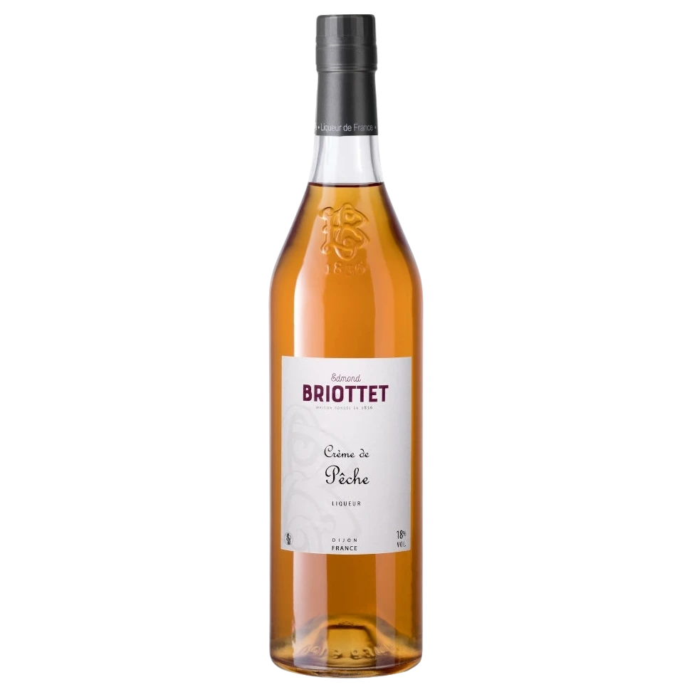 A bottle of Briottet Peach Liqueur 18% 700ML 700ml