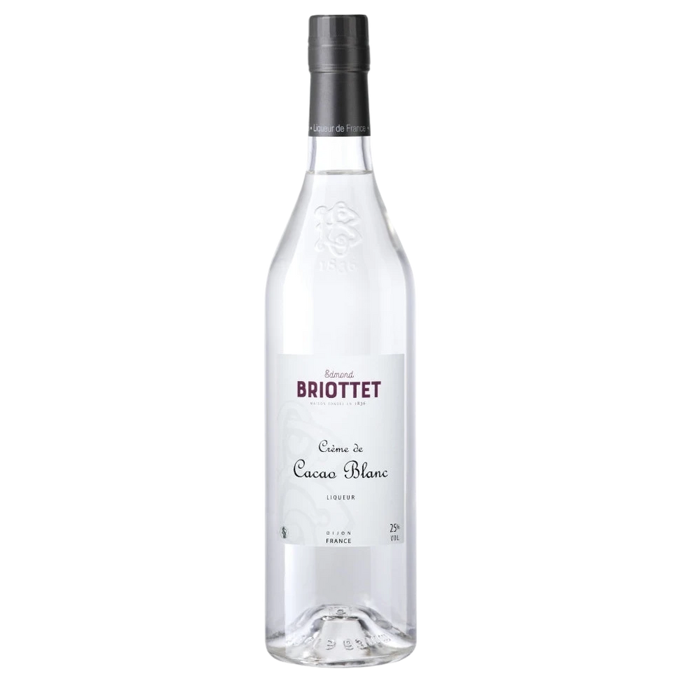 A bottle of Briottet White Cocoa Liqueur 25% 700ML 700ml