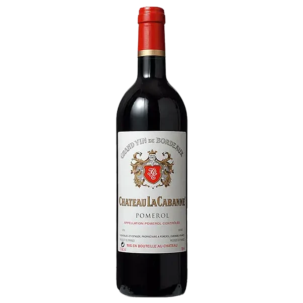 A bottle of Chateau La Cabanne 2000 750ml Red Wine
