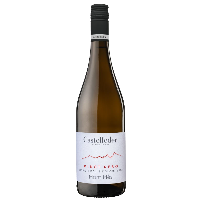 A bottle of Castelfeder Pinot Nero Mont Mes IGT 2023 750ml Red Wine