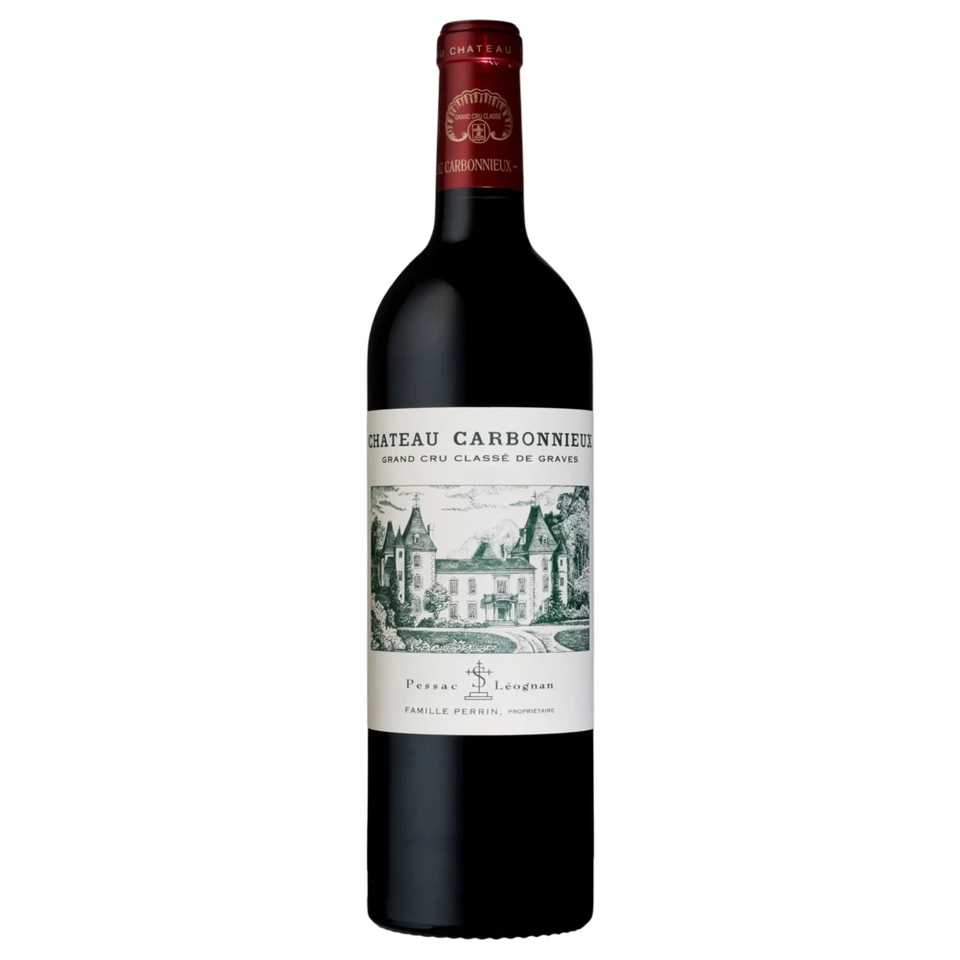 A bottle of 2020 Chateau Carbonnieux 375ml Red Wine