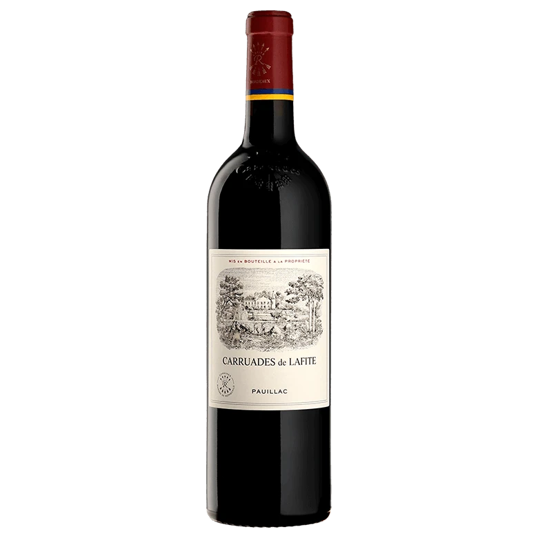 A bottle of 2010 Carruades De Lafite 750ml Red Wine