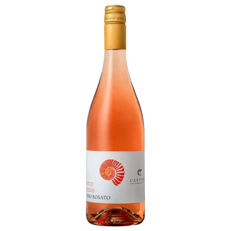A bottle of Castino I Fossili Rosato IGT 2023 750ml Red Wine