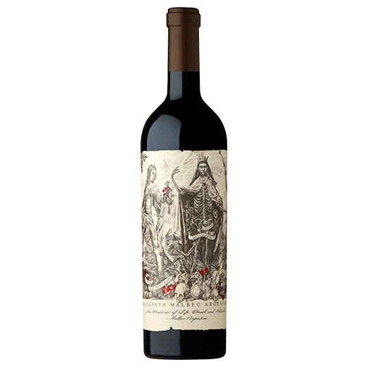 A bottle of 2022 Catena Zapata Argentino Vineyard Malbec 750ml Red Wine