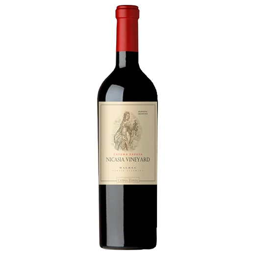 A bottle of 2021 Bodega Catena Zapata Nicasia Vineyard Malbec 750ml Red Wine