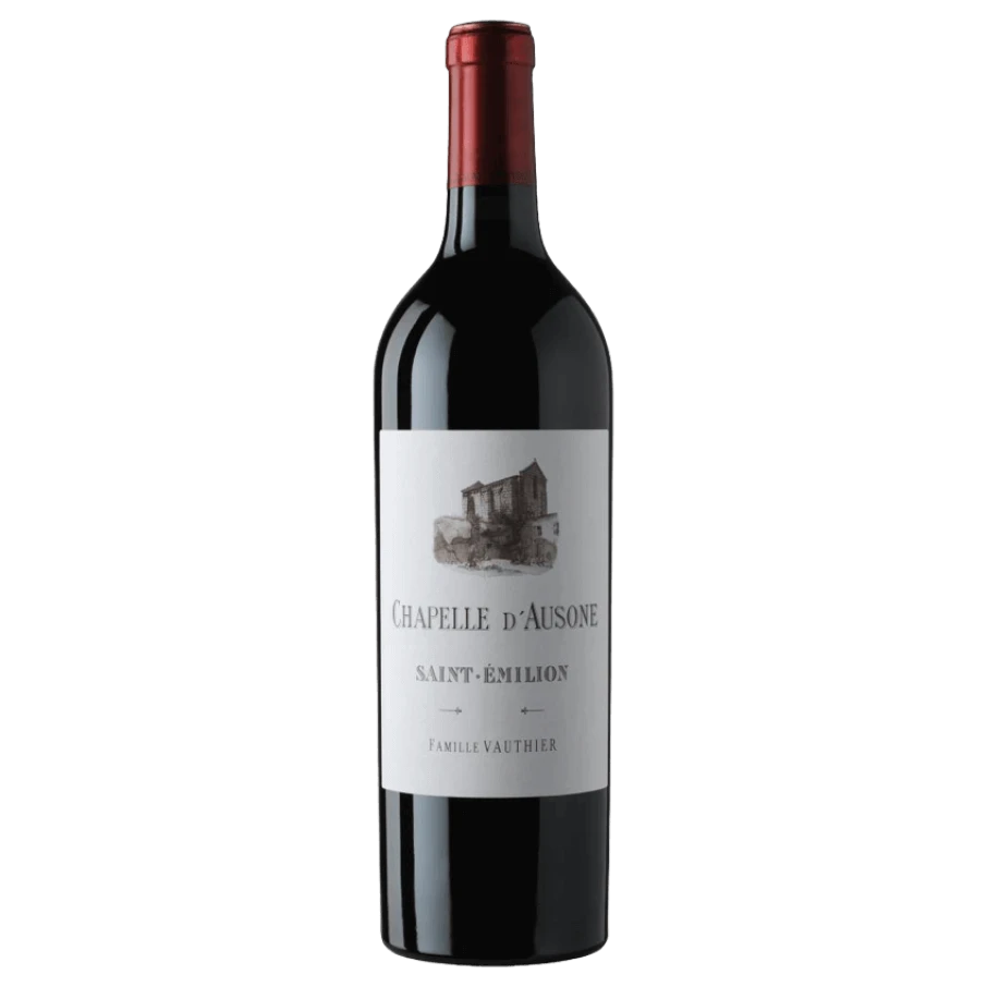A bottle of 2014 Chapelle D'Ausone 750ml Red Wine