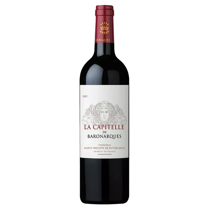 A bottle of 2022 La Capitelle De Baronarques Mouton Rothschild Estates Collection 750ml Red Wine