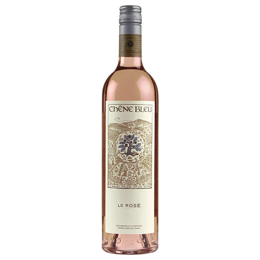 A bottle of 2023 Chêne Bleu Le Rosé 750ml Rose Wine
