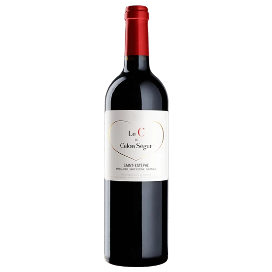 A bottle of 2022 Le C De Calon Segur 750ml Red Wine